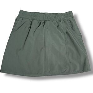 Avalanche Women’s Active Skort Olive Green Size S Athleisure Tennis Skirt
